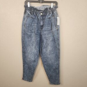 Vintage America Paperbag Ankle Jeans Size 12 NWT (5394)